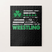 sportsport Martial Art Green Gift Legpuzzel (Verticaal)