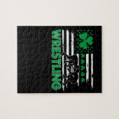  sportsport Martial Art Green Gift Legpuzzel (Horizontaal)