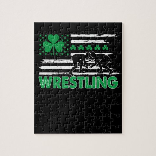  sportsport Martial Art Green Gift Legpuzzel (Verticaal)