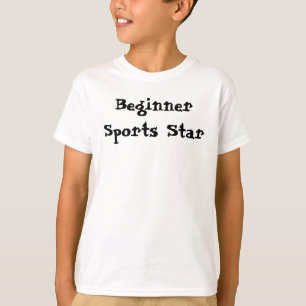 Sportster beginnertekst t-shirt