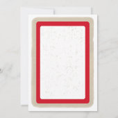 Sportster Star Bar Mitzvah Hartelijk dank voor Rod Bedankkaart (Achterkant)