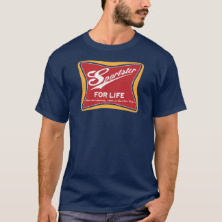 Sportster voor het leven t-shirt