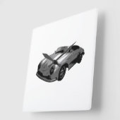 ~Sportster~ wall klok~ Vierkante Klok (Hoek)