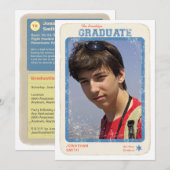 Sportsterren Afstuderen Kaart (Voorkant / Achterkant)