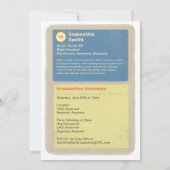 Sportsterren Afstuderen Kaart (Achterkant)