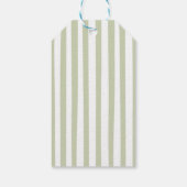Sportstrepen Valentijnsdag Label Cadeaulabel (Achterkant)