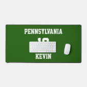 Sportteam Fan Gepersonaliseerde Desk Mat (Keyboard & Muis)