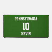 Sportteam Fan Gepersonaliseerde Desk Mat (Voorkant)