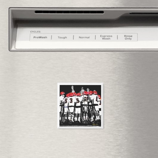 Sportteam Foto Magnet Athlete Sport (Insitu (Vaatwasser))