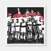 Sportteam Foto Magnet Athlete Sport (Voorkant)