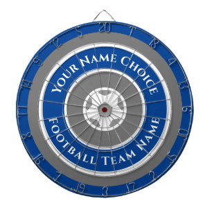 Sportteam gepersonaliseerd in Blue Dart Board Dartbord