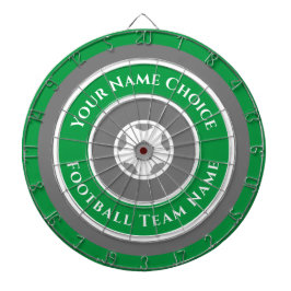 Sportteam gepersonaliseerd in Green Dart Board Dartbord