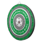 Sportteam gepersonaliseerd in Green Dart Board Dartbord (Voorkant Rechts)