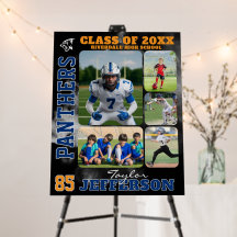 Sportteam Middelbare School Senior Foto Collage