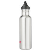 Sportteam Spirit Player SCORE tekst Rood Waterfles (Rechts)