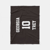 Sportteam voor persoonlijke licentie fleece deken (Voorkant)
