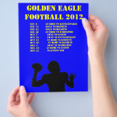 Sportteamplanning Flyer (Hand)