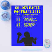 Sportteamplanning Flyer (Enkel)