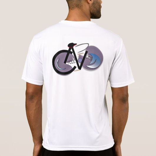 Sporttek Concurrent T-shirt CycleNuts Logo (Achterkant)