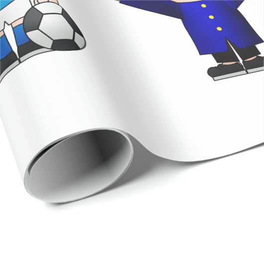 sporttekens voor cartoon in de onmiddellijke verpa cadeaupapier (Rol Hoek)