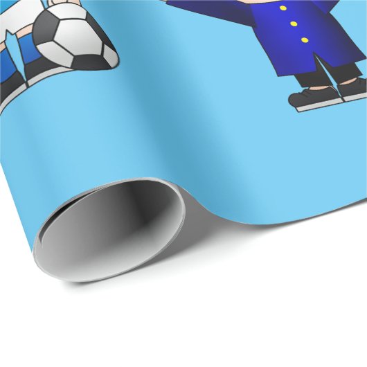 sporttekens voor cartoon in de onmiddellijke verpa cadeaupapier (Rol Hoek)