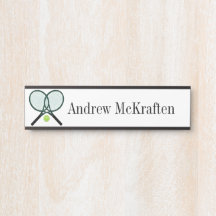 Sporttennis-racks / balkafsluiter