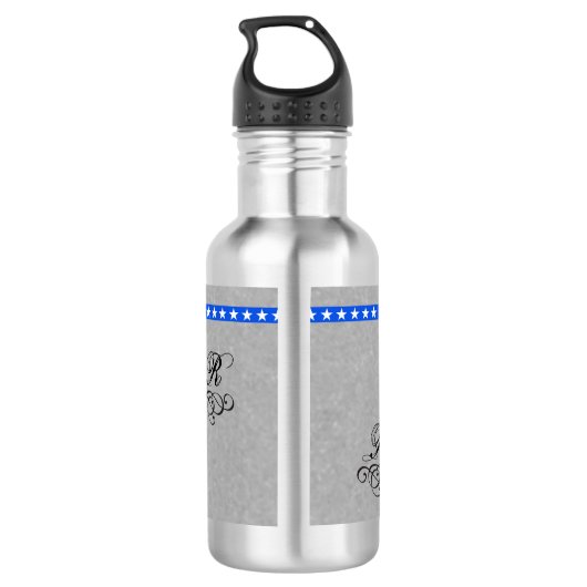 Sportthema Archery archer and target Waterfles (Achterkant)