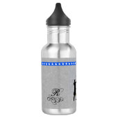 Sportthema Archery archer and target Waterfles (Links)