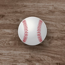 Sportthema Baseball Ceramic Knob.