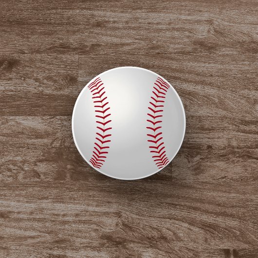 Sportthema Baseball Ceramic Knob. Keramische Knop