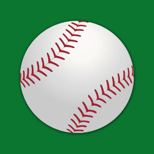 Sportthema Baseball-Onderzetters Ronde Kartonnen Onderzetter
