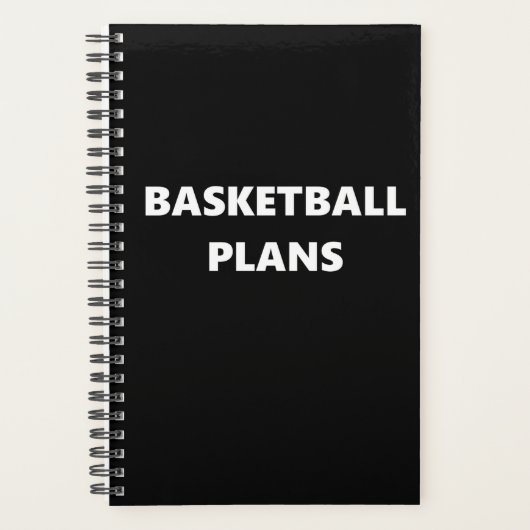 Sportthema Basketball Planner (Voorkant)
