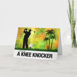 Sportthema Golfer Golf Kaart