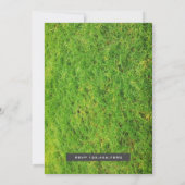 Sportthema Kinder Voetbal Verjaardagsfeest Kaart (Achterkant)