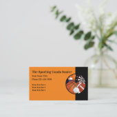 Sportthema Modern Visitekaartje (Staand voorkant)