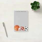 Sportthema Sticky Notes-laptops Post-it® Notes (Kantoor)