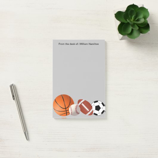 Sportthema Sticky Notes-laptops Post-it® Notes (Kantoor)