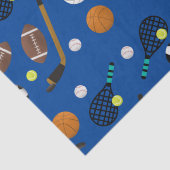 Sportthema Tissuepapier (Detail)