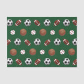 Sportthema Tissuepapier (Voorkant)
