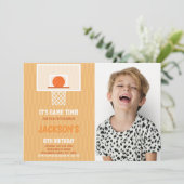  sportuitnodigingen voor kinderen kaart (Staand voorkant)