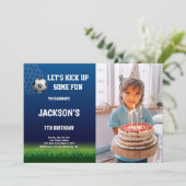  sportuitnodigingen voor kinderen kaart (Staand voorkant)