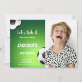  sportuitnodigingen voor kinderen kaart (Voorkant)