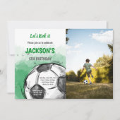  sportuitnodigingen voor kinderen kaart (Voorkant)