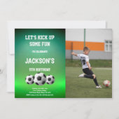 sportuitnodigingen voor kinderen kaart (Voorkant)