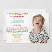  sportuitnodigingen voor kinderen kaart (Voorkant)