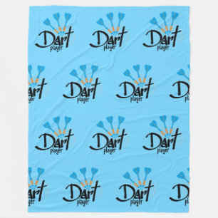 Sportuitrusting - 3 Darts - Dart Speler 1 Fleece Deken