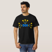 Sportuitrusting 501 - 9 Darts perfecte match 2 T-shirt (Voorkant volledig)