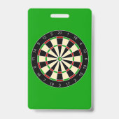 Sportuitrusting - Dartbord 1 Badge (Achterkant)
