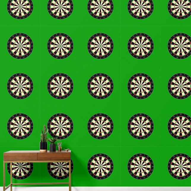 Sportuitrusting - Dartbord 1 Behang (Hal)