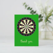 Sportuitrusting - Dartbord 1 Briefkaart (Staand voorkant)